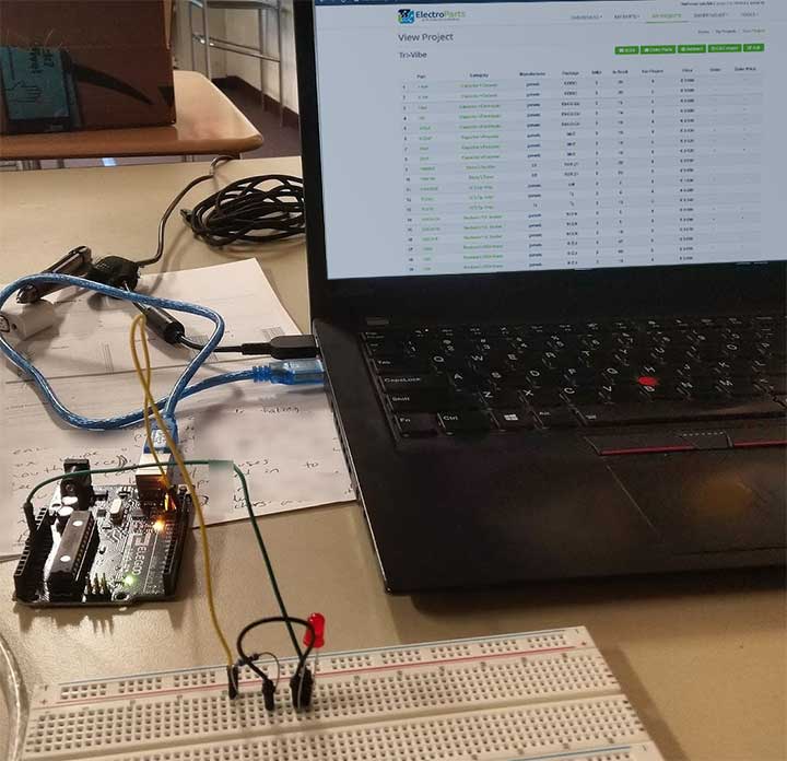 Managing an ectronicss projects parts an keeping track of inventory through ElectroPartsDB